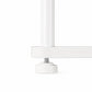 Levede Corner Bookshelf Adjustable Corner Bookcase Unit Living Room White
