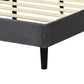 Levede Bed Frame Double Size Mattress Grey