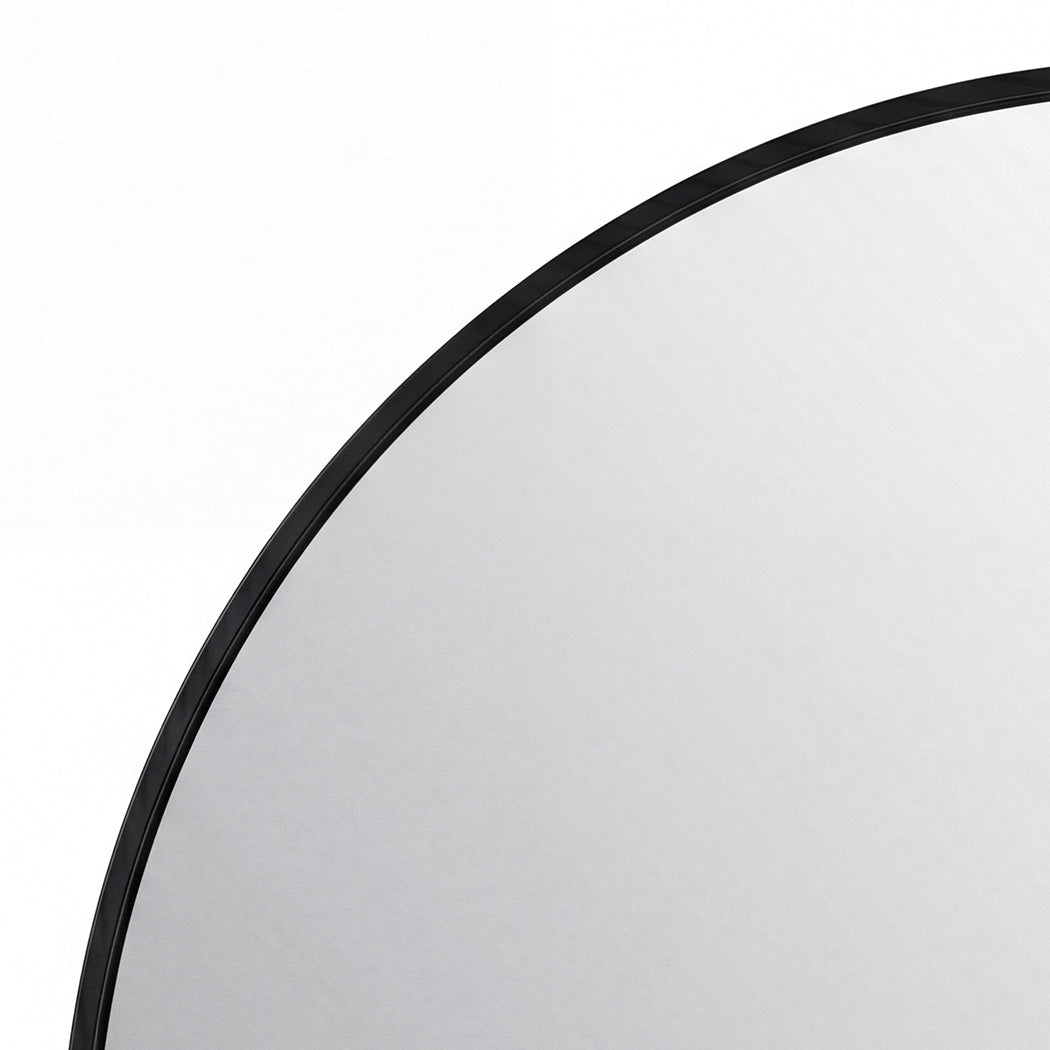 Yezi 60cm Wall Vanity Mirror Round Decorative Bathroom HD Glass Anti-explosion