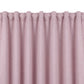 Marlow Blackout Curtains Pink 2 Panels Thermal Insulated Pom Pom 132cm x 213cm