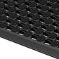 Marlow Front Door Mat 90x60cm TPE Raised Wave Drainage for Entrance Black
