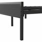 Levede Queen Bed Frame Steel Base with Headboard Grey