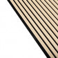 Levede Acoustic Wall Panels 4pc NRC>0.7 120 x 60cm for Interior Wall Decor Oak