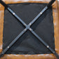 Dining Chairs x 8 Padded Seat PU Faux Leather
