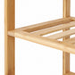 Levede Shoe Rack 5 Tier 25kg Storage Stand Multipurpose Shelfs Entryway Bamboo