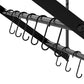 Toque Wall Mounted Pot Pan Rack Multipurpose Holder