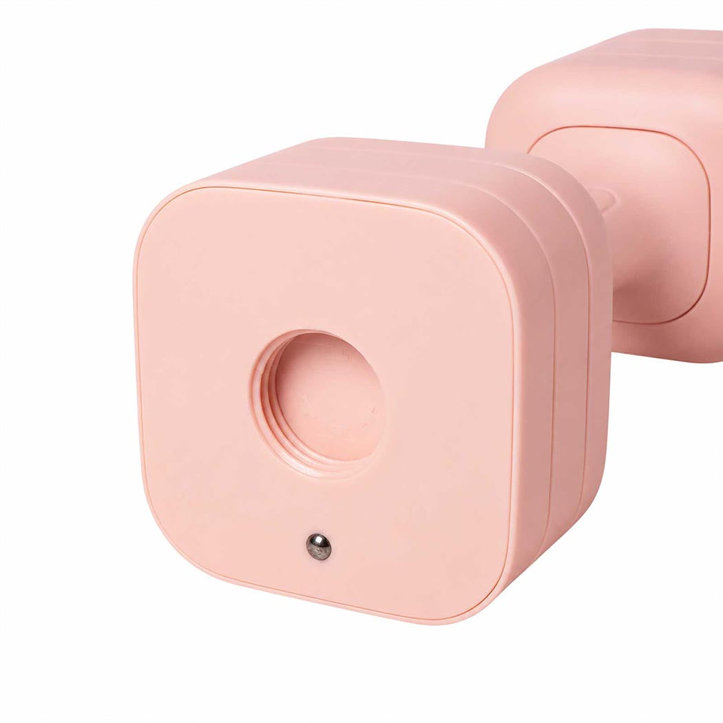 Centra Adjustable Dumbbells Set 2-5kg Quick Lock TPU Grip for Home Workout Pink
