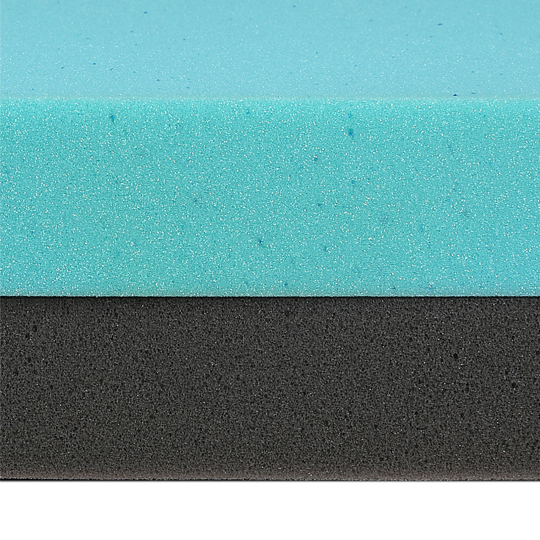 Dreamz Dual-Layer Memory Foam Mattress Topper 10cm