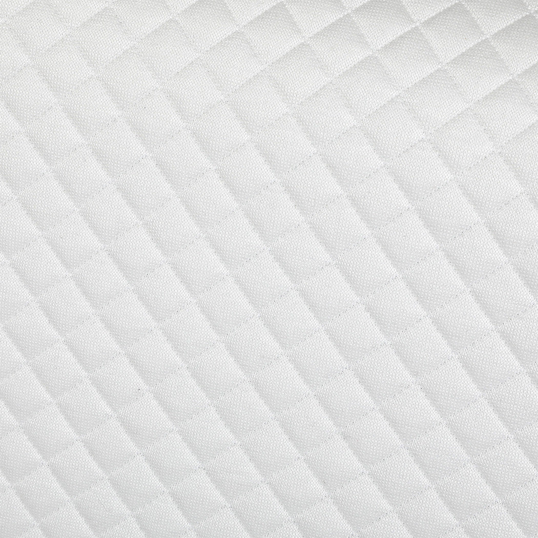 Dreamz Memory Pillow Supprt Shoulder FoamWhite Pillowcase