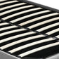 Levede Queen Bed Frame Fabric Tufted Grey