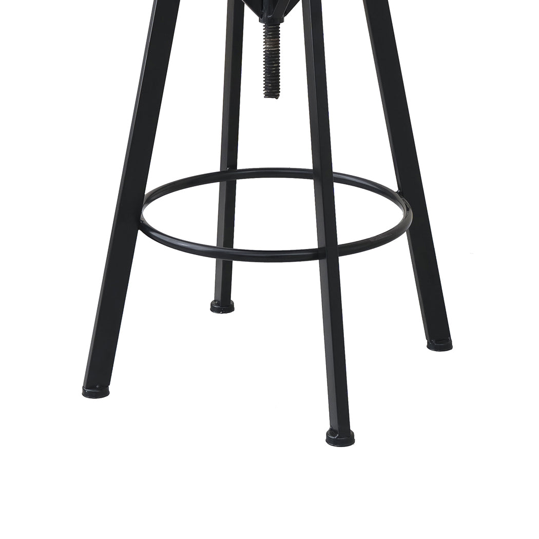 Levede 4x Bar Stool Industrial Adjustable