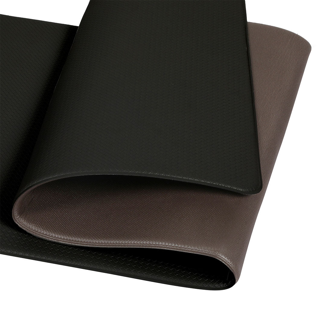 Marlow Kitchen Rug 2PCS Non Slip Anti Fatigue Mat Black