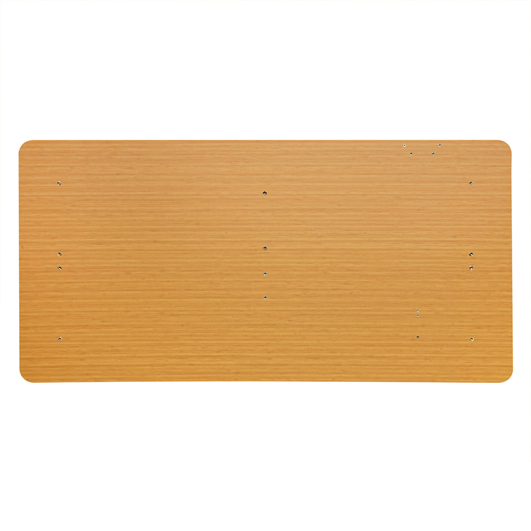 Levede Desktop For Motorised Adjustable Nature 120X60CM Natural