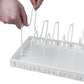 Toque Pots and Pans Organiser Saucepan Holder Storage Pull Out Rack Holder White