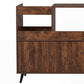 Levede Record Player Stand Vinyl Holder Cabinet Turntable Table 300+ Albums