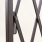 Garden Security Fence Gate Gate Metal Brown