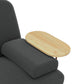 LEVEDE CONVERTIBLE SOFABED WITH USB CHARGE AND SIDE TABLE