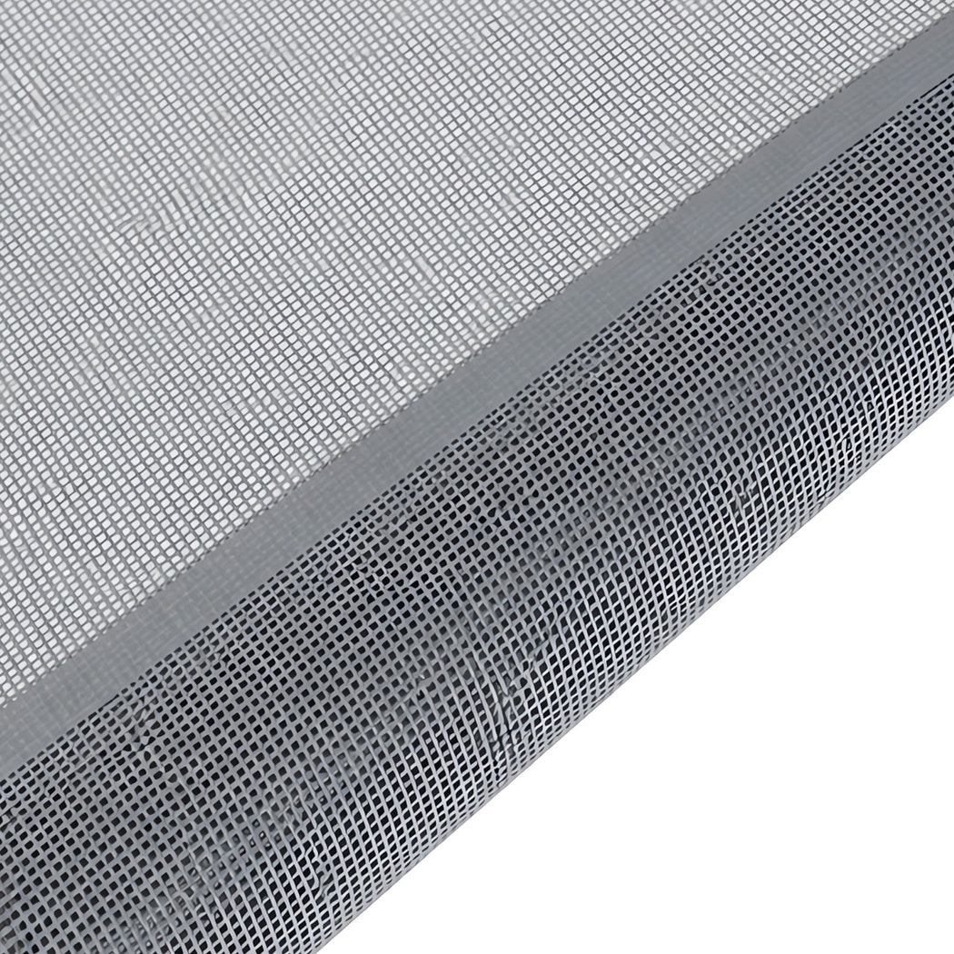 PaWz Raised Dog Bed Elevated Cooling Breathable Mesh for Indoor Outdoor Grey