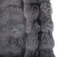 DreamZ Throw Blanket Fluffy Bubble Sofa Blanket Washable 130x150cm Gray