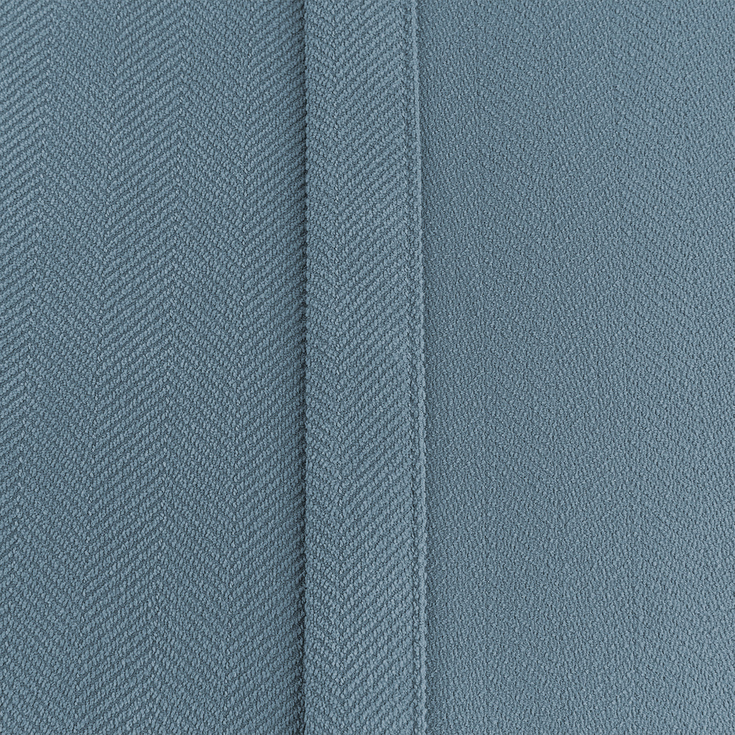 Marlow 2XBlockout Curtains Chenille 132x250 Blue