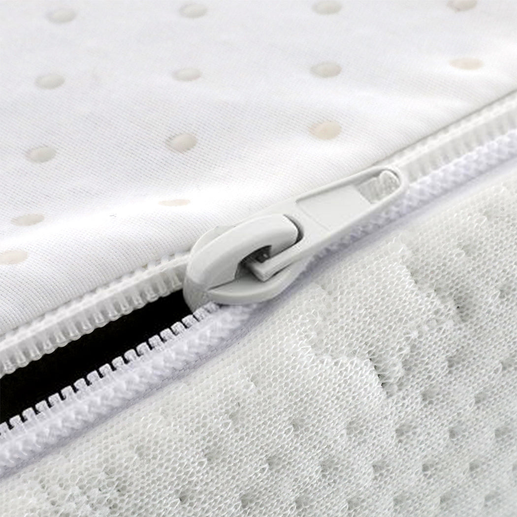 Dreamz Dual-layer Memory Foam Mattress Topper Double