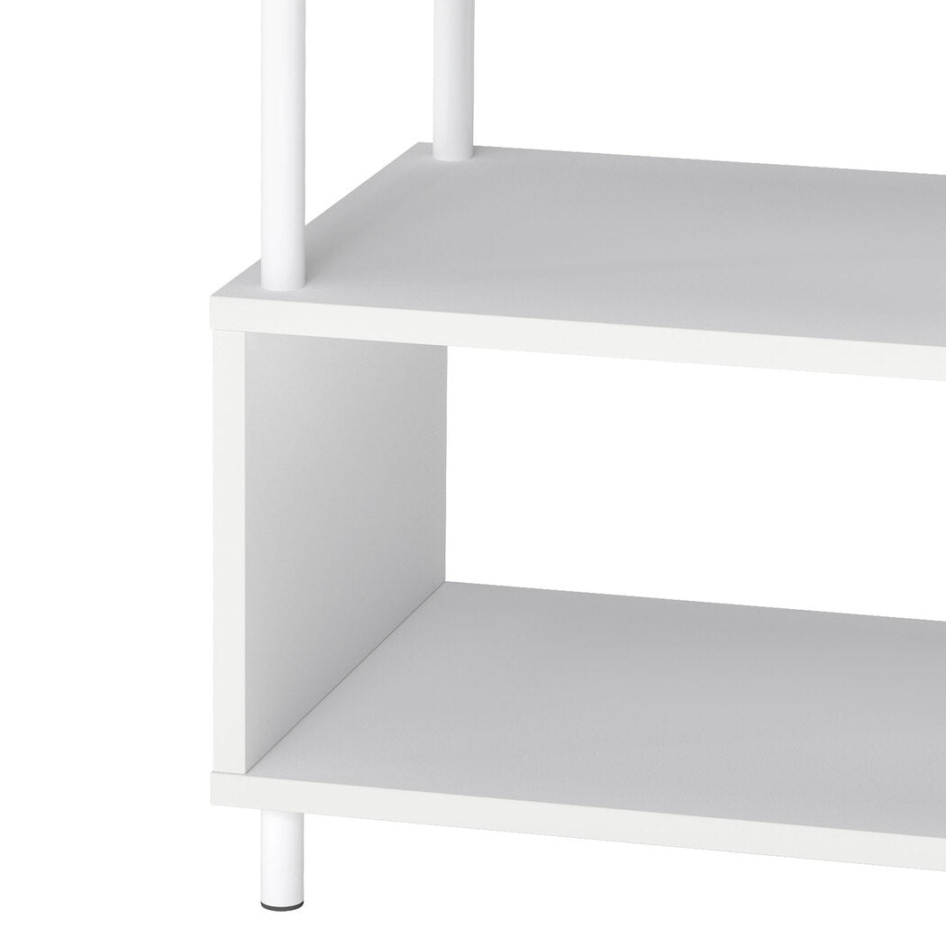 Levede Modern Side Table 3‑Tier Storage Bedside Table
