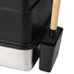 Pawz Cat Litter Box Stainless Steel Large Enclosed Odor Defensive High Sided