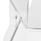 Makeup Organizer Case Drawer Portable White