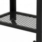 Levede Outdoor Kitchen Cart Mobile BBQ Grill Trolley Stainless Steel Prep Table