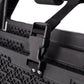 PaWz Dog Ramp Foldable Extendable with Reflective Strips Non Slip for Car Black