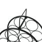 Levede 23 Bottle Wine Rack Kitchen Home Floor Storage Organiser Metal Black