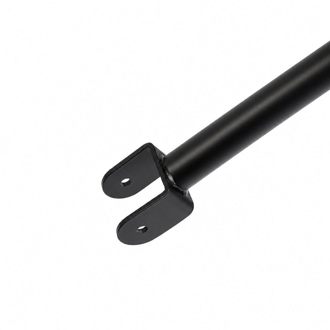 Lambu Lawn Levelling Rake Heavy Duty 75x25cm Steel Head Adjustable Handle Black