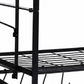 Toque Pot Rack Wall Mounted 2 Tier Hanging Cookware Organizer 20 Hooks Pan Rack