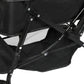 PaWz Pet Stroller Dog Cat Carrier Foldable Black