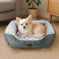 Pawz Pet Dog Calming Bed Fluffy Washable Cushion M