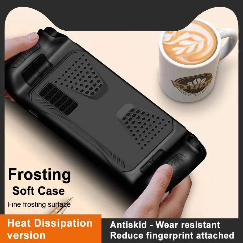 Imak Uc-3 Shockproof Tpu Case For Steam Deck / Oled - Frosted-1922443397419896836