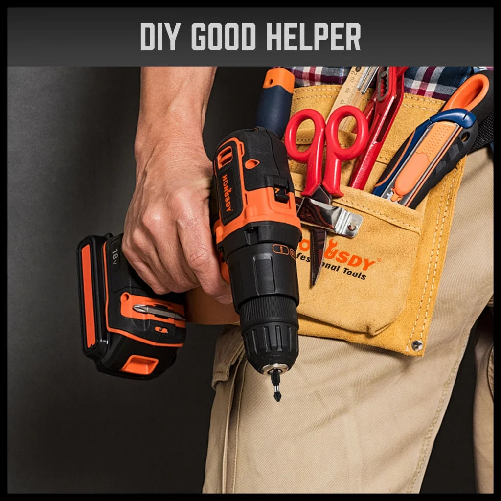 Impact Screwdriver Bit Set 26Pc Magnetic Drill Holder Quick