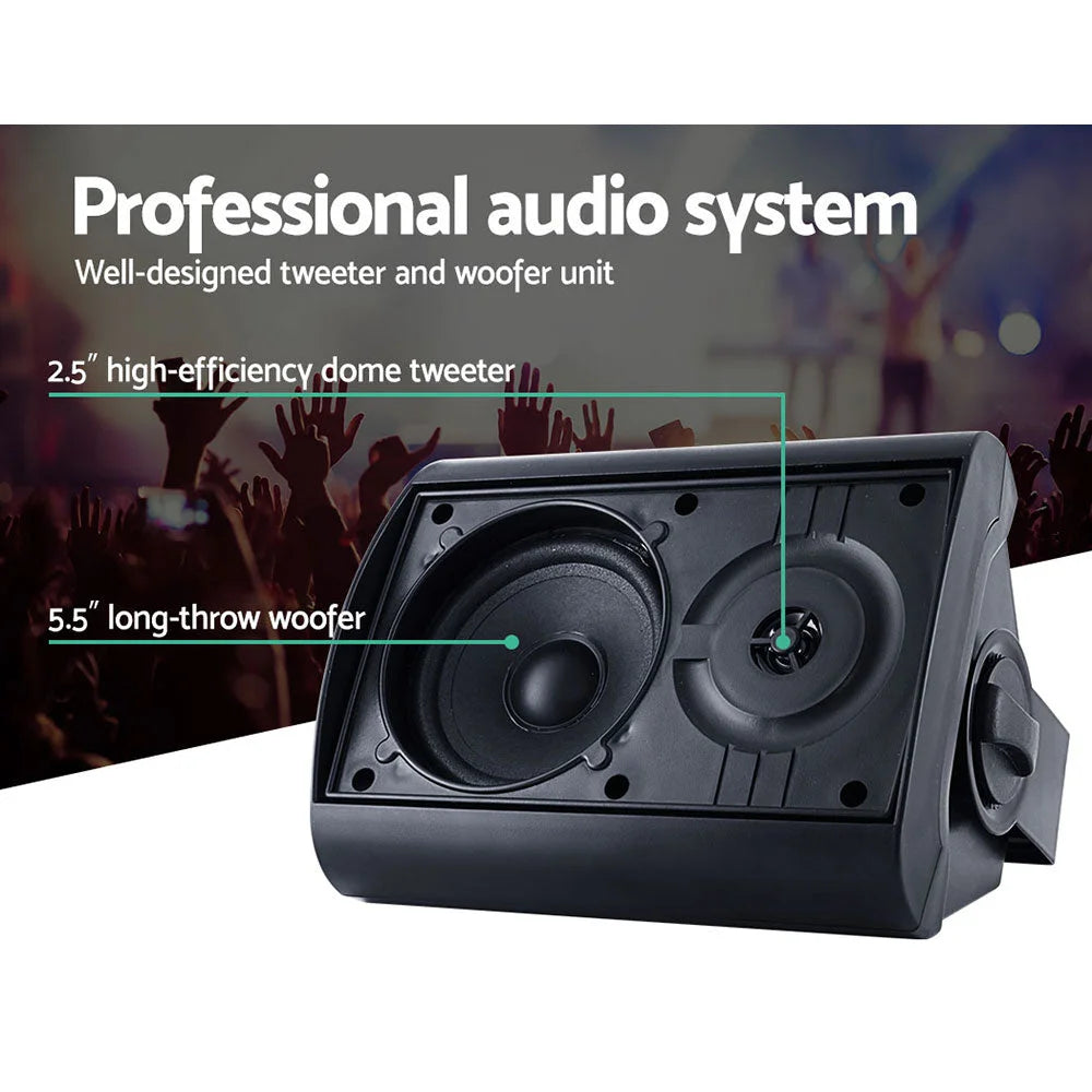 In Wall Speakers 2-Way Home Outdoor Indoor HomeMyGardeno TV