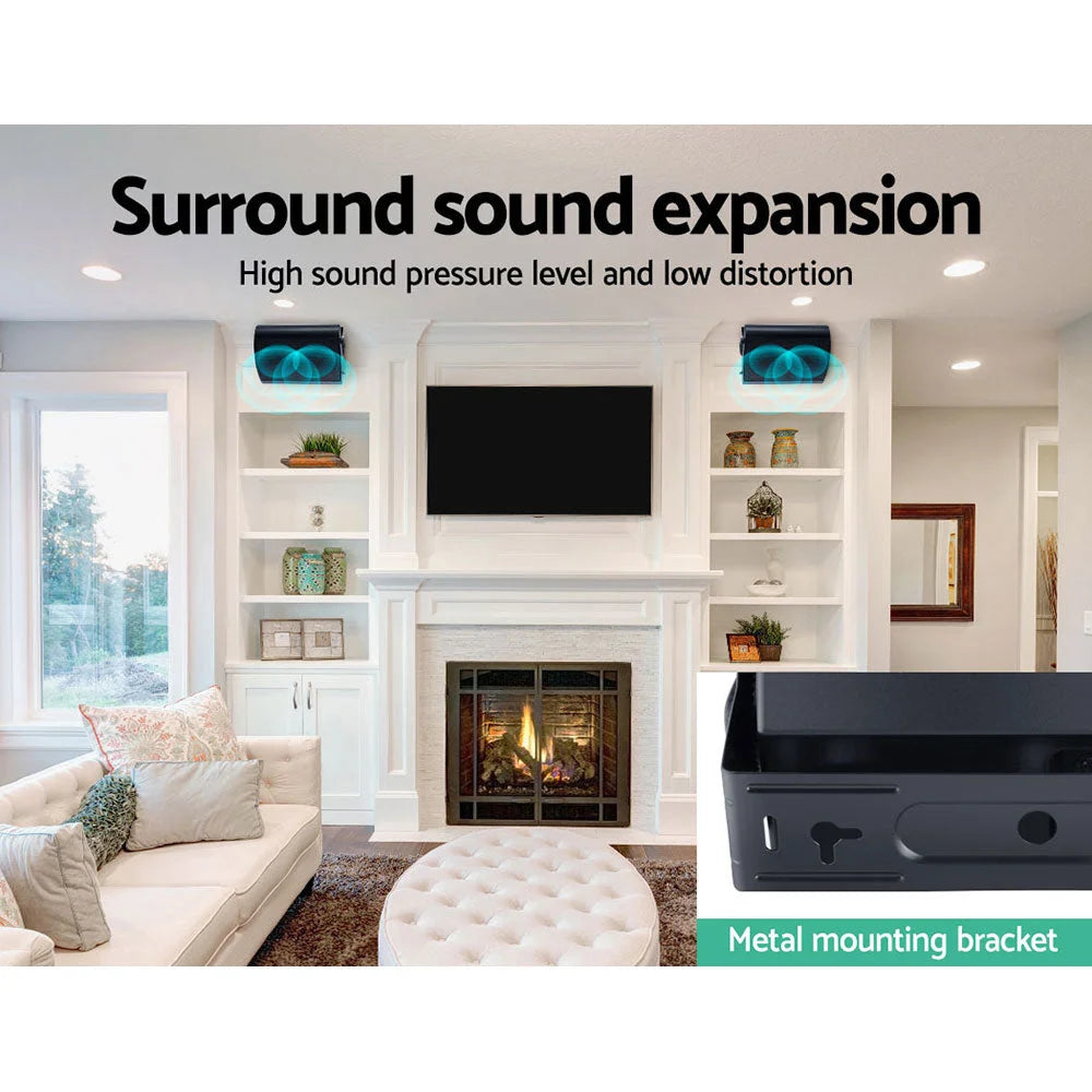 In Wall Speakers 2-Way Home Outdoor Indoor HomeMyGardeno TV