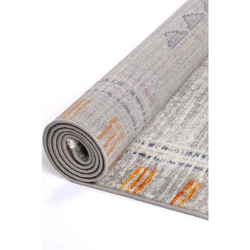 Inca Rug INCA01 Grey 160x230 - Home & Garden