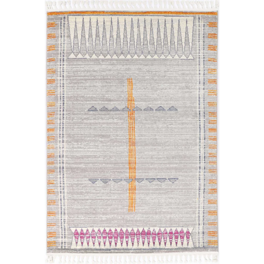 Inca Rug INCA01 Grey 160x230 - Home & Garden