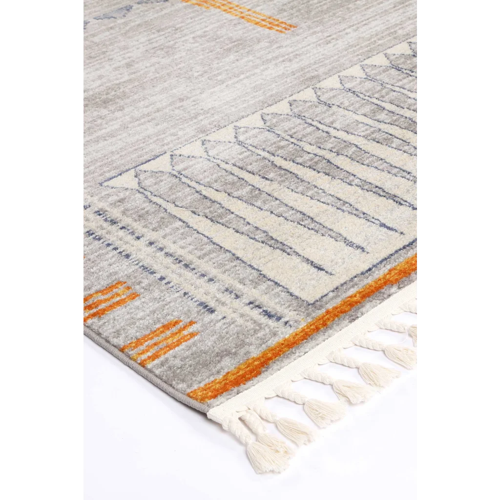Inca Rug INCA01 Grey 160x230 - Home & Garden