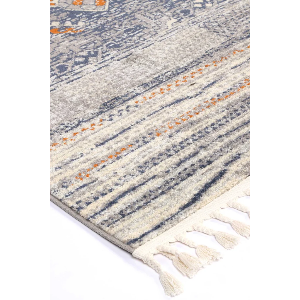 Inca Rug INCA04 Black Grey 240x330 - Home & Garden