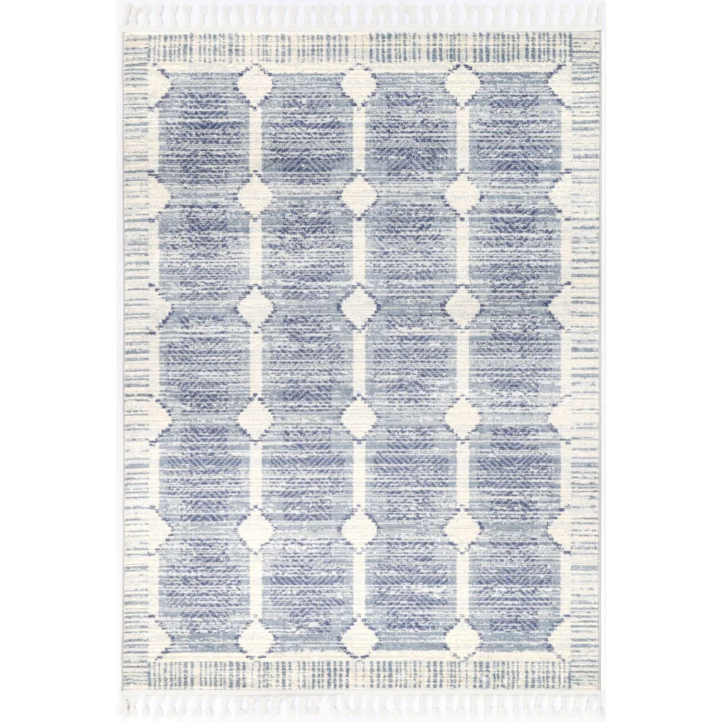 Inca Rug INCA06 Blue 160x230 - Home & Garden