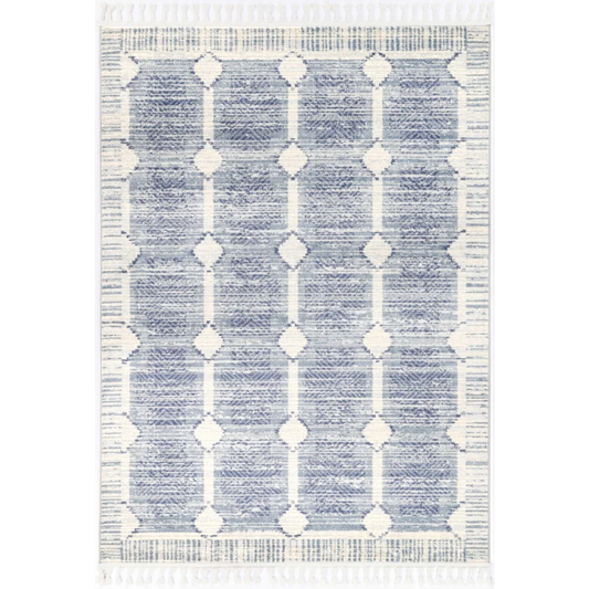 Inca Rug INCA06 Blue 240x330 - Home & Garden