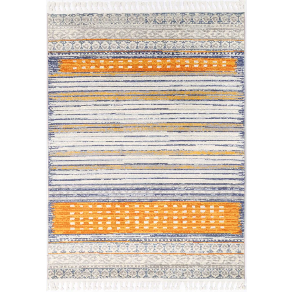 Inca Rug INCA11 Mustard 240x330 - Home & Garden