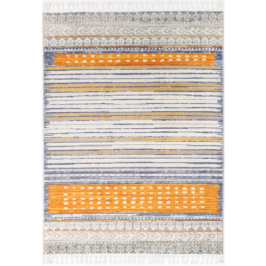 Inca Rug INCA11 Mustard 240x330 - Home & Garden