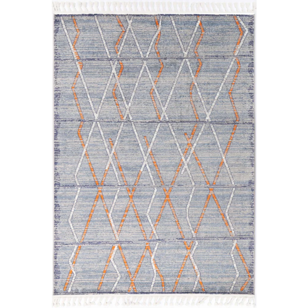 Inca Rug INCA13 Blue 160x230 - Home & Garden
