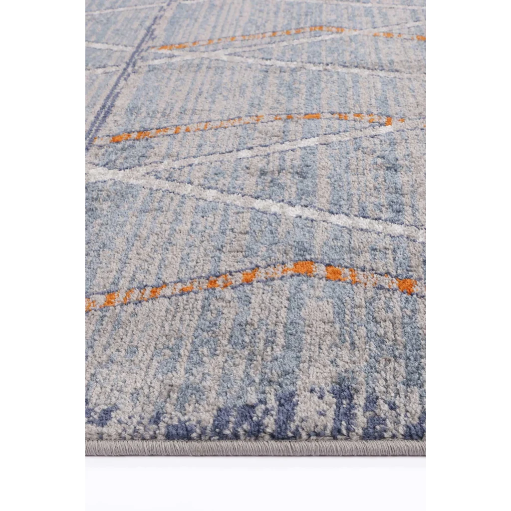 Inca Rug INCA13 Blue 240x330 - Home & Garden