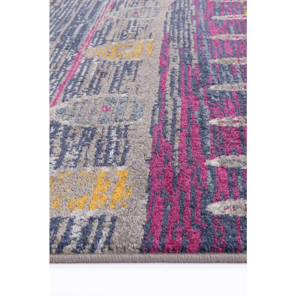 Inca Rug INCA13 Blue 240x330 - Home & Garden